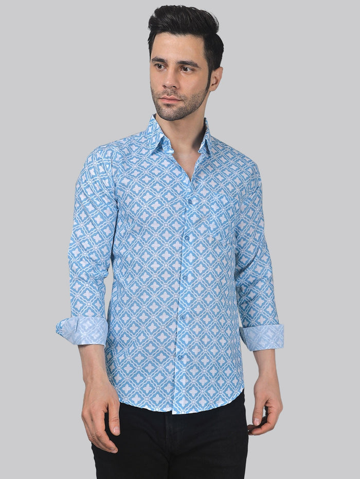 Glam-urban Men's Printed Shirt 2