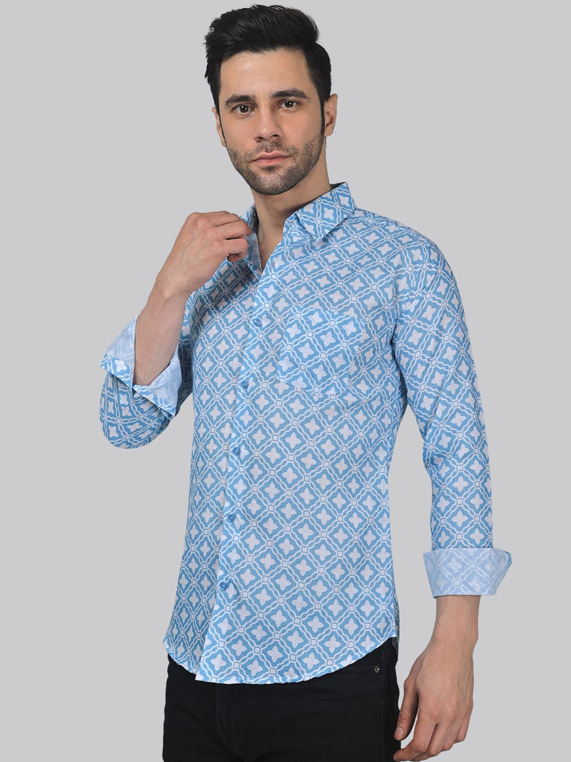 Glam-urban Men's Printed Shirt 4