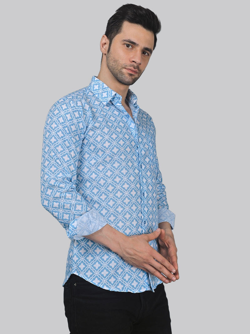 Glam-urban Men's Printed Shirt 5