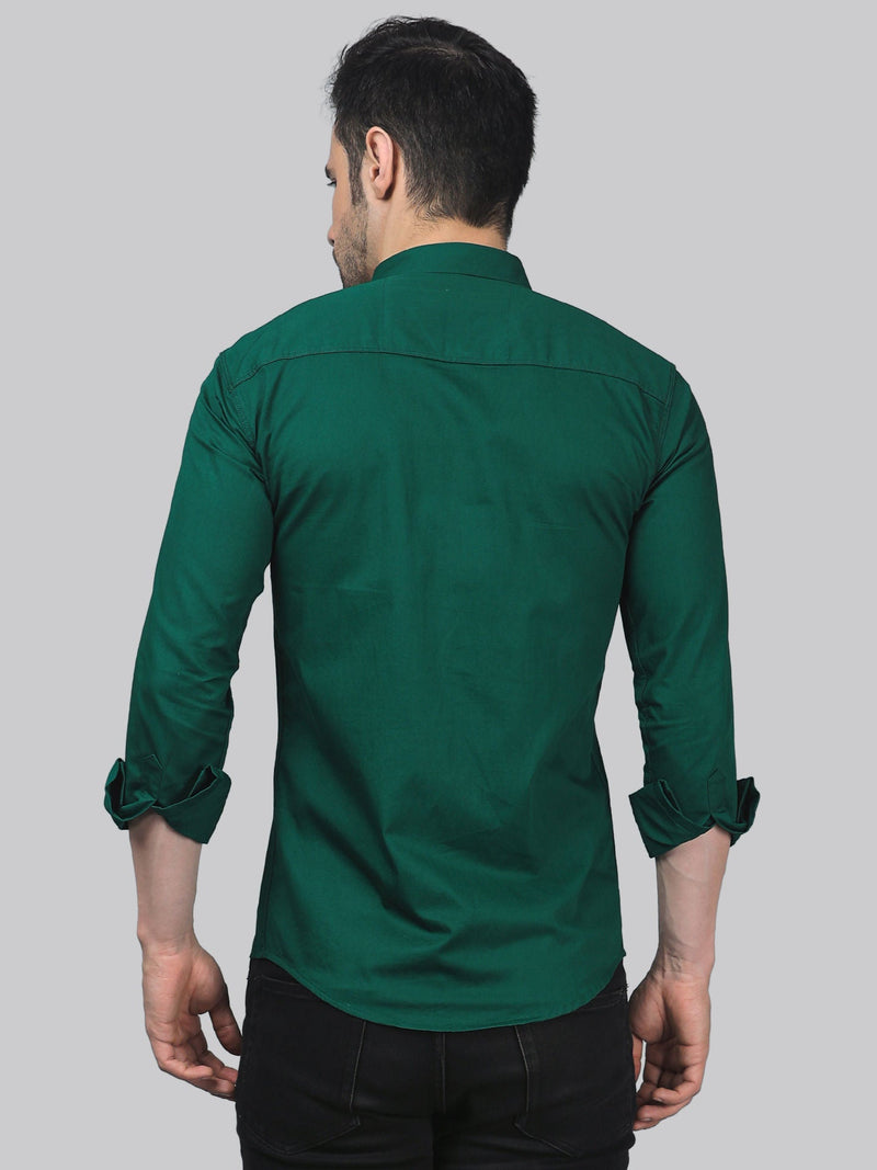 Grunge Green Men's Shirt 6