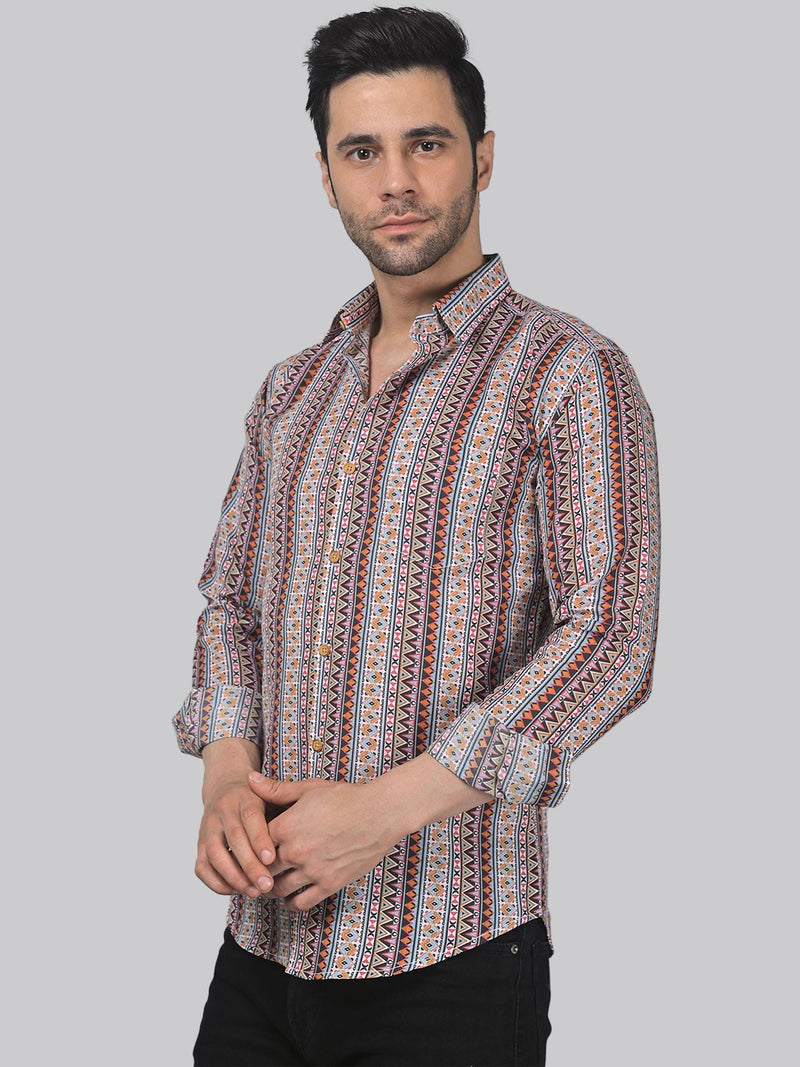 Nordic Men's Printed Shirt 4