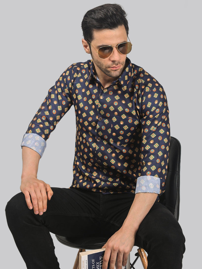 Rainbow Rhapsody Printed Shirt for Men 2