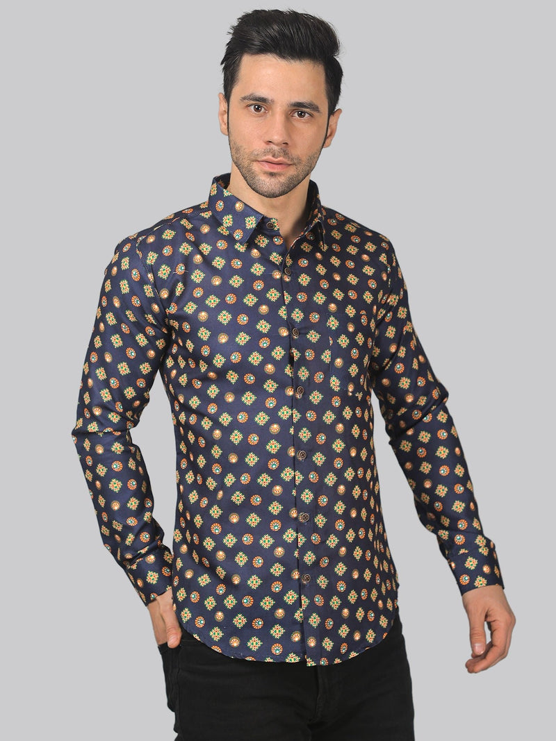 Rainbow Rhapsody Printed Shirt for Men 5