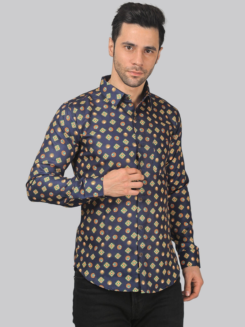 Rainbow Rhapsody Printed Shirt for Men 4