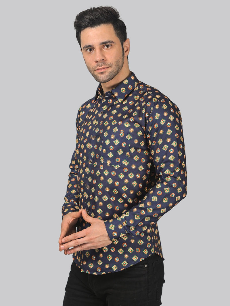 Rainbow Rhapsody Printed Shirt for Men 3