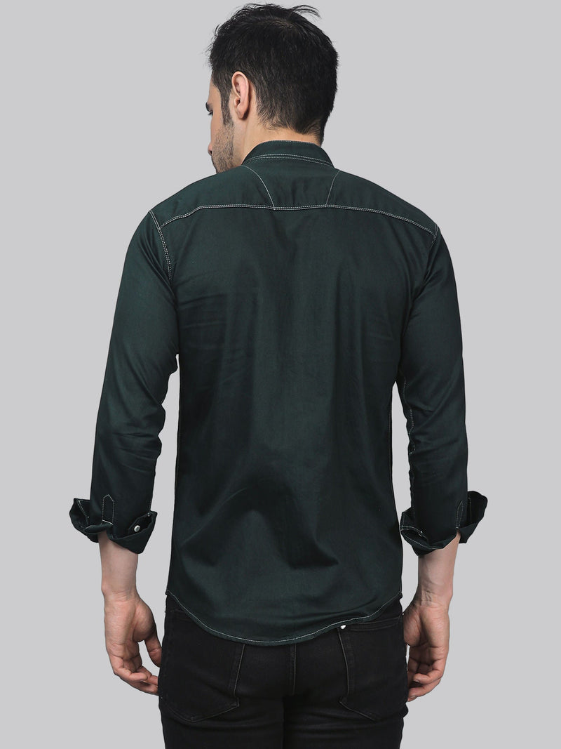 Streetwise Dark Green Men's Shirt 6