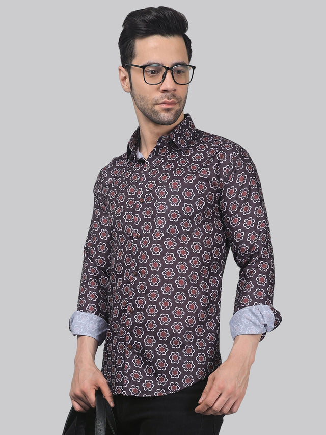 
TryBuy TryBuy পুরুষ's Fashionable ‍ফুল স্লিভ Casual লিনেন প্রিন্টেড শার্ট - TryBuy® USA🇺🇸 ছবি

