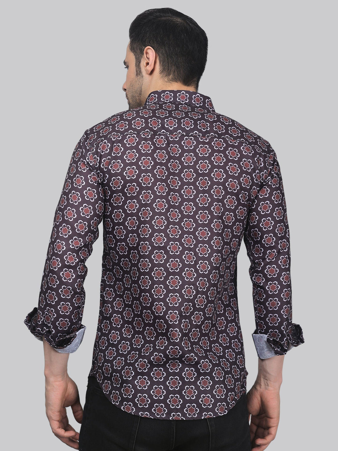 
TryBuy TryBuy পুরুষ's Fashionable ‍ফুল স্লিভ Casual লিনেন প্রিন্টেড শার্ট - TryBuy® USA🇺🇸 ছবি
