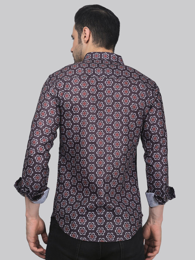 
TryBuy TryBuy পুরুষ's Fashionable ‍ফুল স্লিভ Casual লিনেন প্রিন্টেড শার্ট - TryBuy® USA🇺🇸 ছবি
